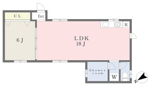 おもろまち駅 徒歩12分 1階の物件間取画像